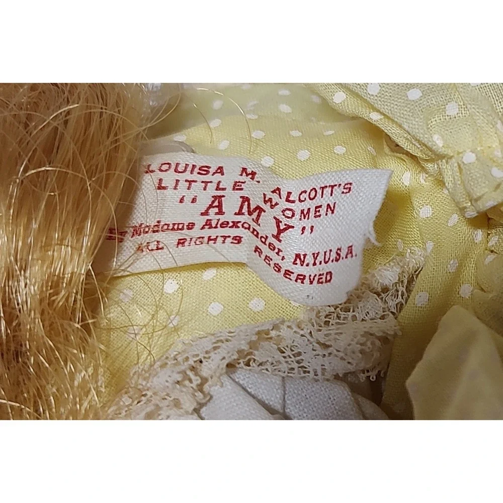 Madame Alexander‎ Amy Louisa M Alcotts Little Women Vintage 1960s NY 12 In SEE